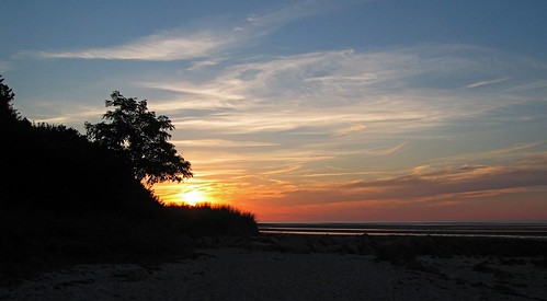 summer vacation sky silhouette capecod tide scenic shore skyandastronomy