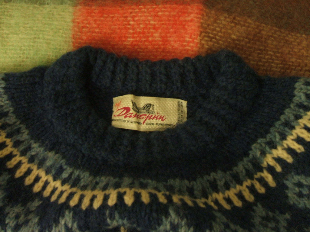 vintage Danspun sweater circa '70's or '60's | The plaid bla… | Flickr