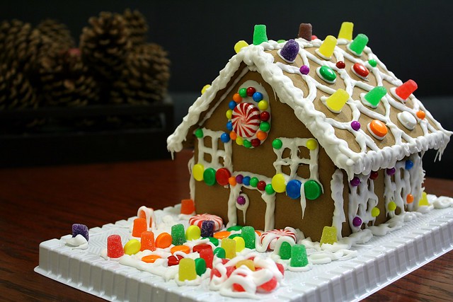 A Christmas Gingerbread House