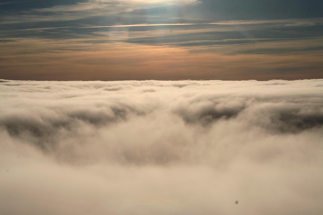 Over the clouds