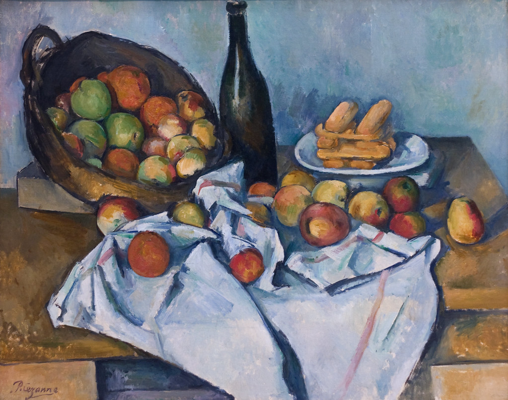Paul Cézanne: The Basket of Apples by unbearable lightness