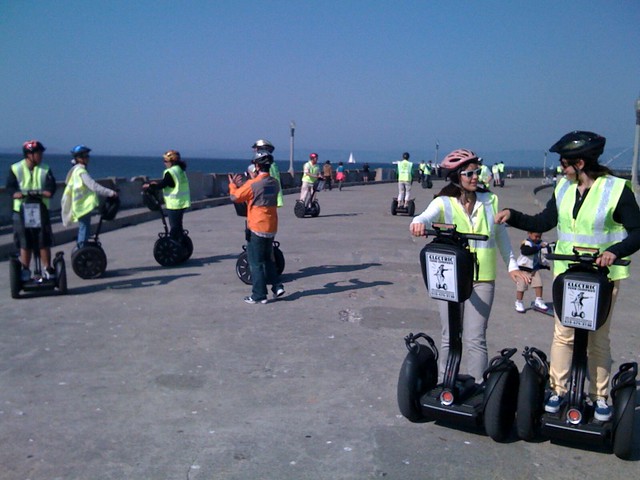 Training session for SF Segway tour
