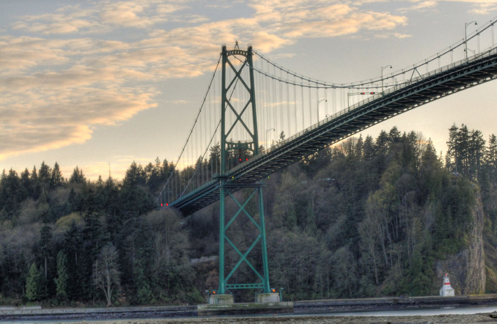 Lions Gate Bridge North Vancouver Canada