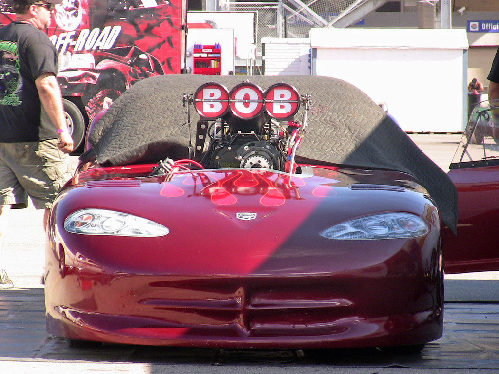 Viper Funny Car Front | The Viper looked very cool from the … | Flickr