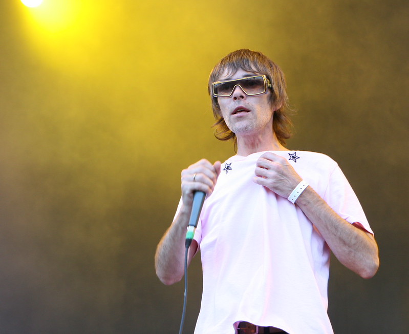 Ian Brown en el Summercase 08 de Barcelona