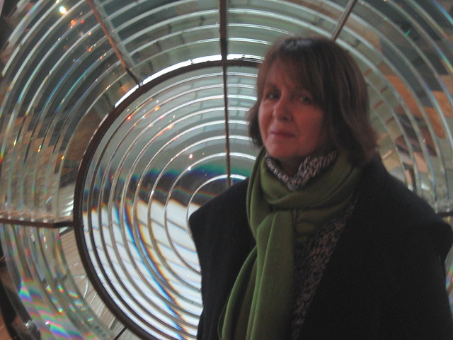 Sue and lighthouse lens