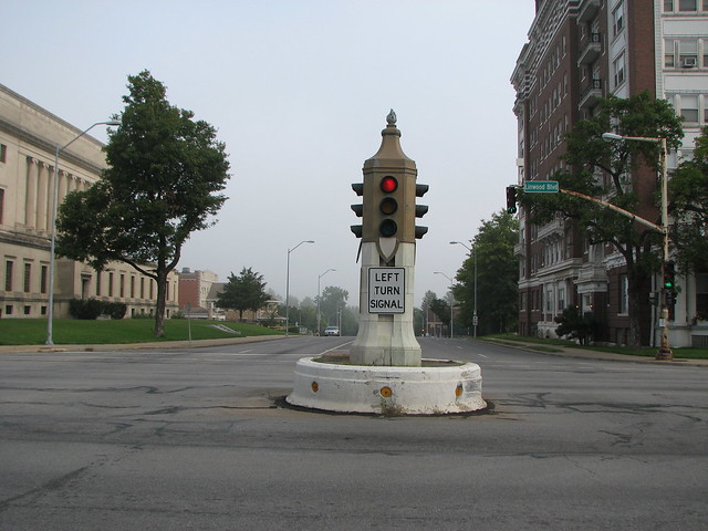 Art Deco Traffic Signal