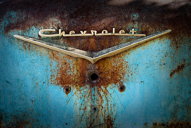 Turquoise Chevrolet