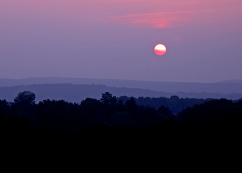 blue sunset sun berlin landscape colorful dusk connecticut ct peaceful shades hills gradient serene afpov kgiantx giantonio kgiantonio kengiantonio ©2008kwgiantonioallrightsreserved
