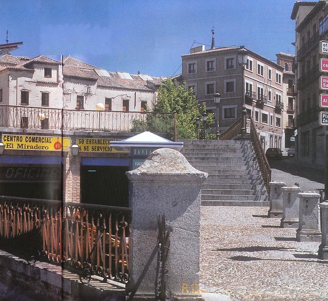 Paseo del Miradero (Toledo). Foto años 90