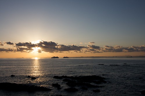 Last Sunset 2008 by kyamada@Yokohama, Japan, raw iphotooriginal