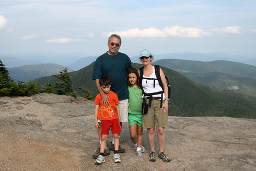 family vacation mountain mountains kids children fun view newhampshire hampshire hike trail while osceola img4480