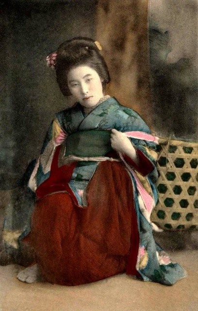 A WOMAN'S LIFE IN OLD JAPAN -- 