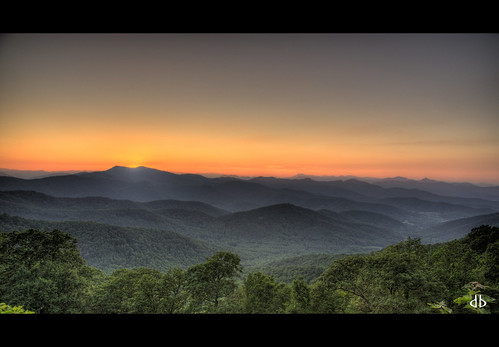 Asheville Mountains by DerekBoston