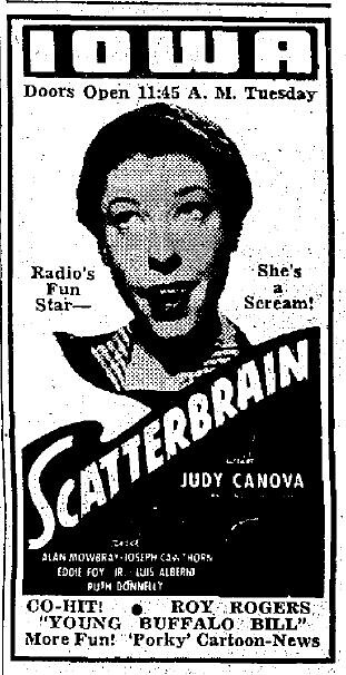 Scatterbrain (1940) with Judy Canova, Judy Canova From Wiki…