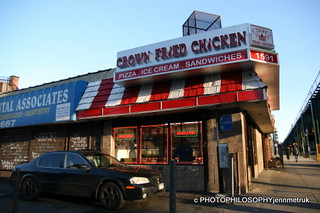 Crown Fried Chicken | Brooklyn - this place was glassed up m… | Flickr