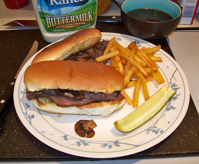 French Dips and Fries