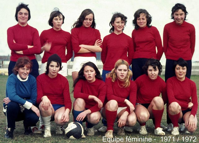 Roscoff - Paotred Rosko - Equipe féminime 1971 / 1972