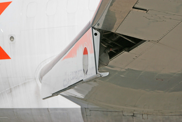Boeing 727's Krueger flaps