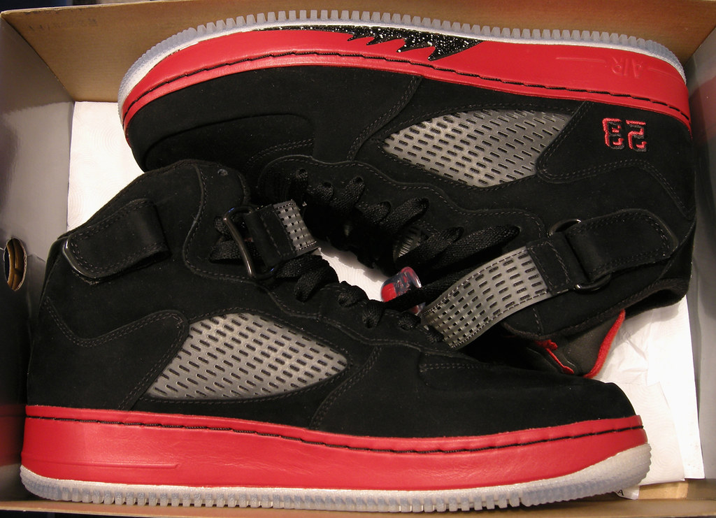 Nike Air Jordan x Air Force 1 Fusion 5 David Wang Flickr