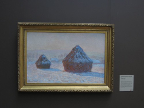 Claude Monet, Getty Center, Los Angeles, California by Ken Lund, Oscar-Claude Monet (14 November 1840 – 5 December 1926) was a founder of French Impressionist painti