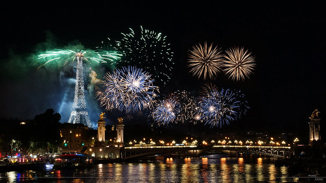 France - Paris - Tour Eiffel - 14 Juillet