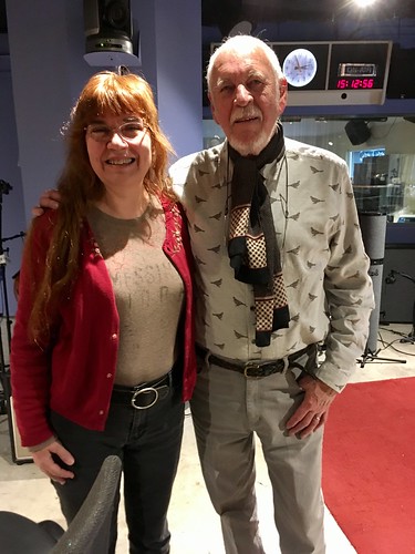 Me and Procol Harum's Gary Brooker after an interview for WNYC's Soundcheck)<BR><BR></a><script async src=