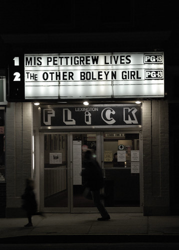 Running Past Lexington Flick at Night by Rachel Ford James