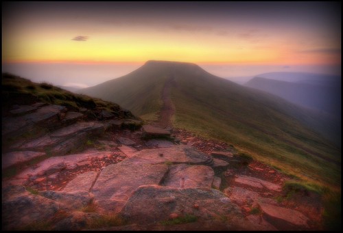 CORN DHU TO PEN Y FAN - RED PLANET SUNRISE by Wiffsmiff23 AWPF