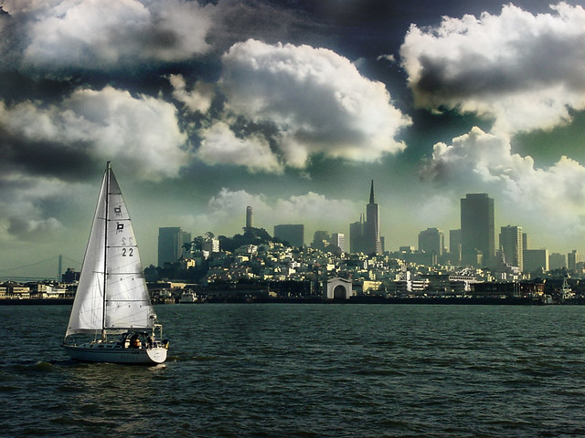 Bay cruise view of San Francisco
