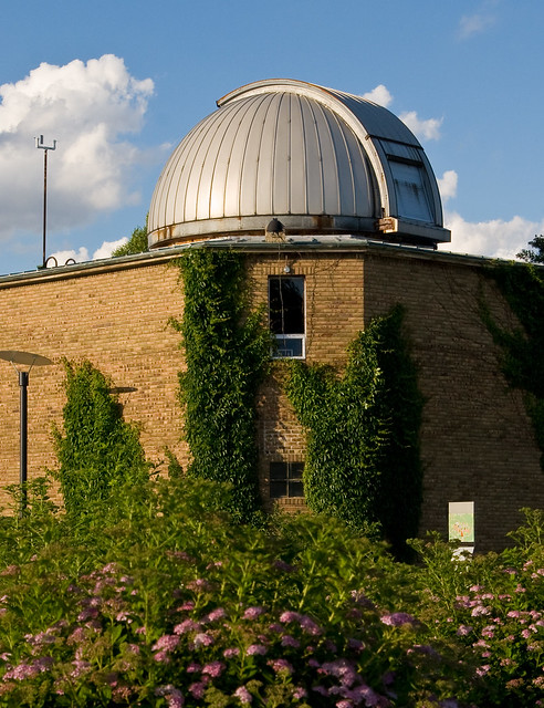 Cranbrook observatory dome wide shot