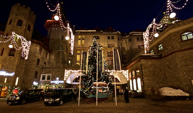 Badrutt's Palace St. Moritz Christmas Tree