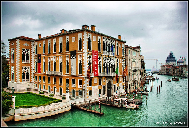 Venecia (Italia). Palacio Cavalli-Franchetti.