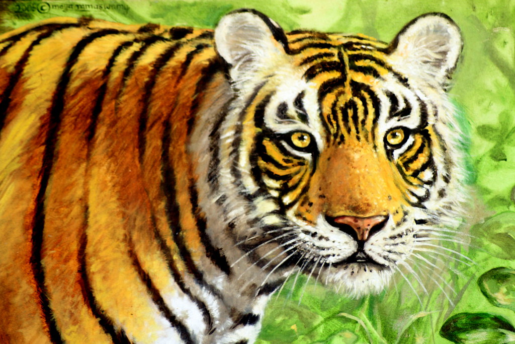 A Tiger Painting @ JLR