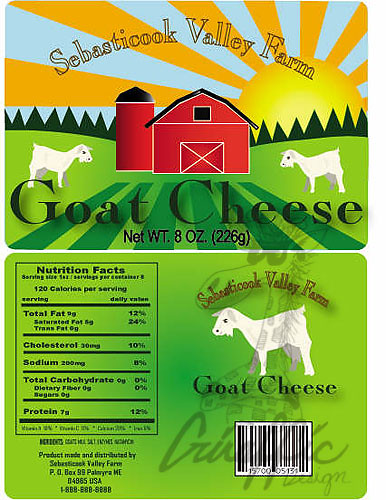 Goat Cheese Label | by GirafficDesign