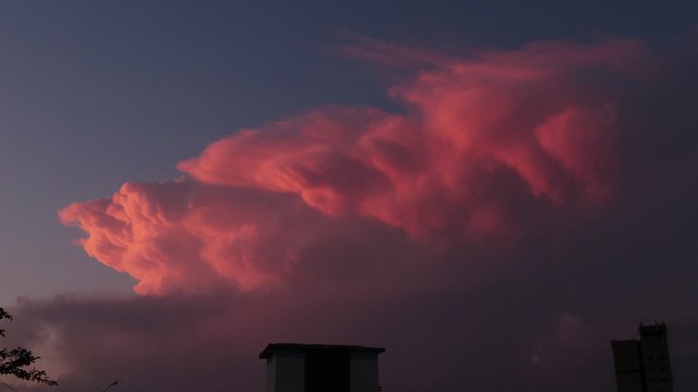 Timelapse of Pink Cloud