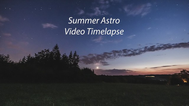 Summer Astro Time-Lapse