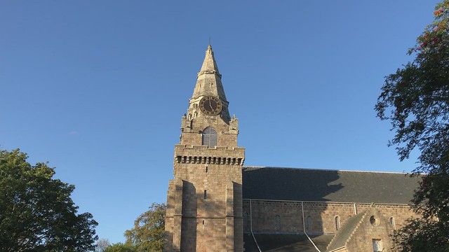 17pm Bell Tolls - St Machars Cathedral - Aberdeen Scotland - 21/09/2019