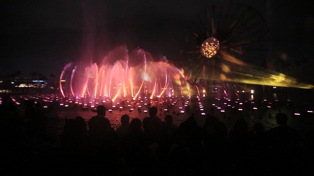 Water show, Disneyland, Anaheim, California, USA