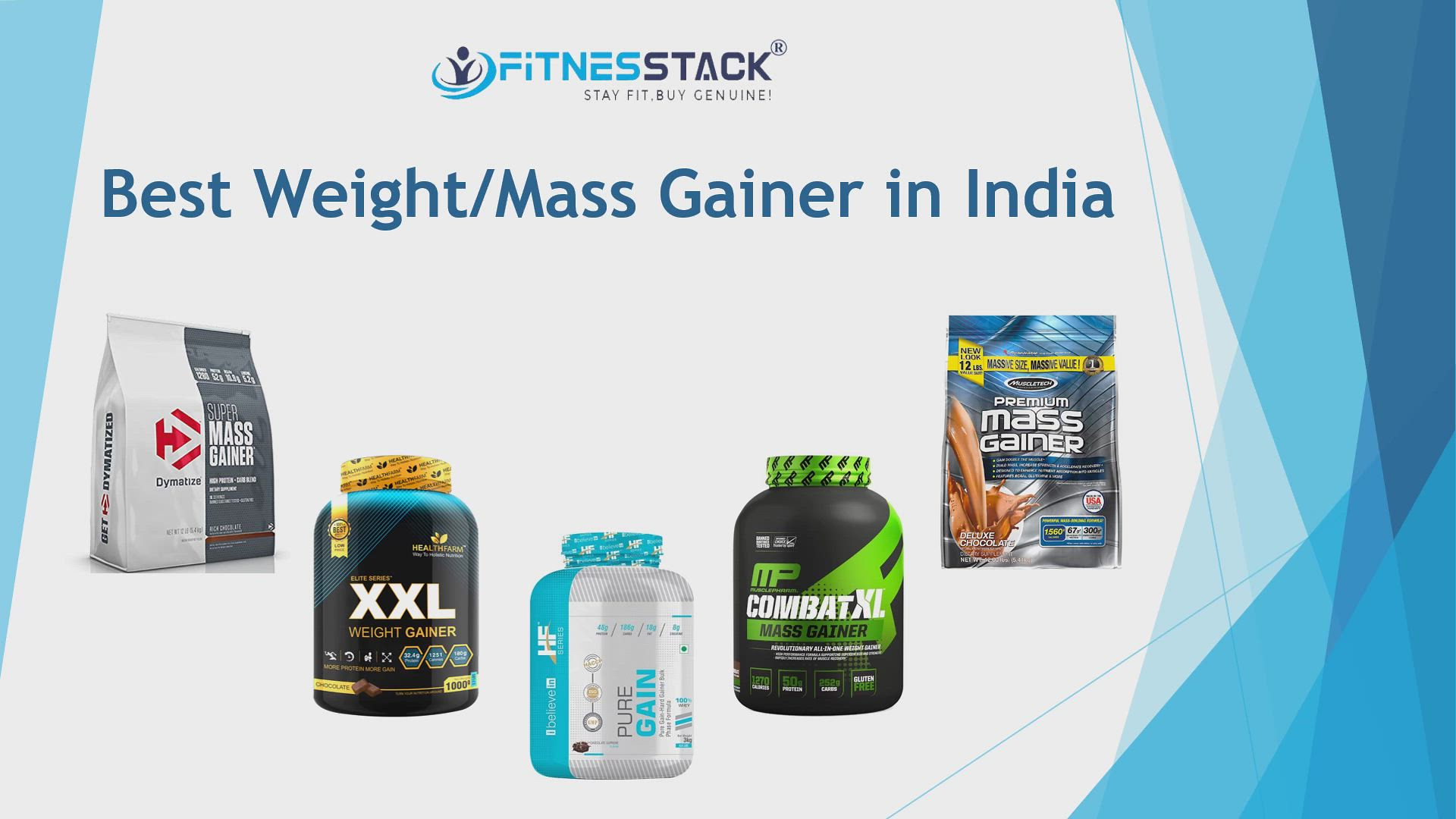 Best Weight/Mass Gainer in India