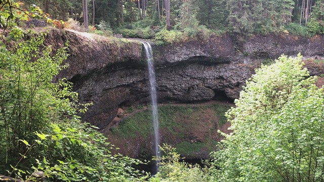 South Falls in Silver Falls State Park (video)