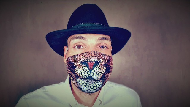 Buy Covid-19 Creative Face Masks - Ben Heine Art - Rageon USA - Digital Circlism