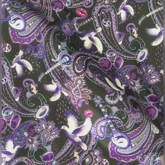 Paisley-Prince-Songbook-printed-satin-designed-by-Patrick-Moriarty-and-filmed-in-Southend-Essex-UK