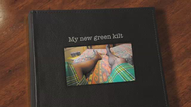 My new green kilt