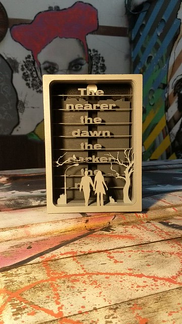 The nearer the dawn diorama