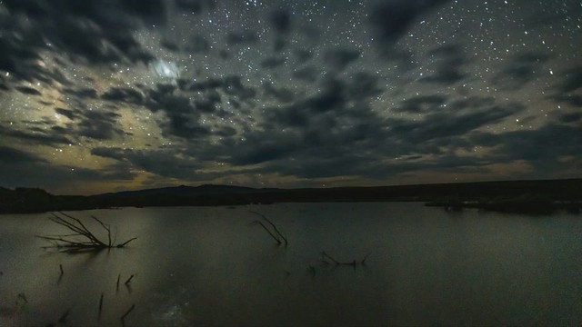 Reworked Timelapse of Dark Skies over Nevada