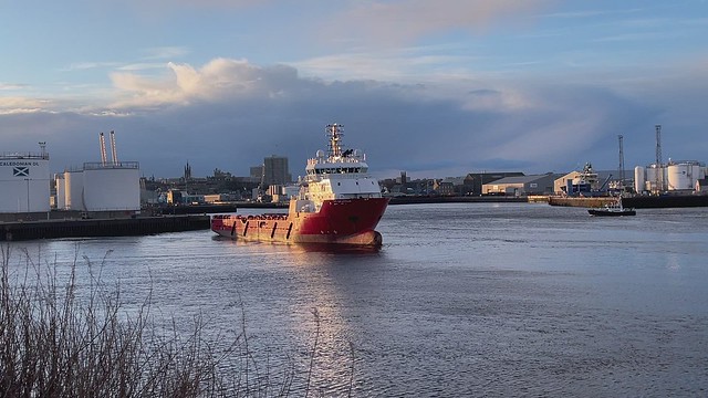 FS Braemar - Aberdeen Harbour Scotland - 21st March 2021