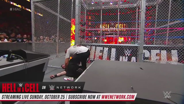 Shane McMahon vs Kevin Owens Hell in a Cell 2017