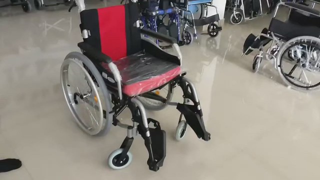 Vissco Superior Aluminium Wheelchair with Removable Big Wheels