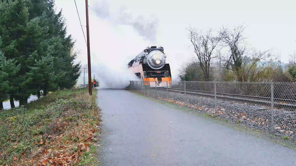 SP 4449 Daylight Holiday Express Full Steam Ahead!